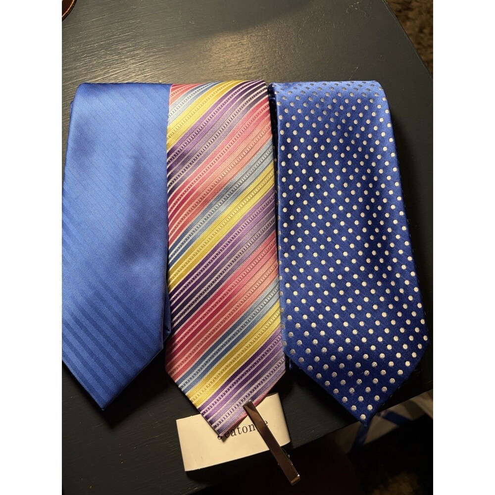 3 Ties- Stafford, Chaps and Jeatonge, EUC